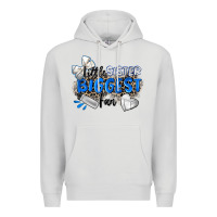 Dove Grey little sister biggest fan volleyball Premium Hoodie - Zillion Design Studio