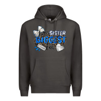 Smoke little sister biggest fan volleyball Premium Hoodie - Zillion Design Studio