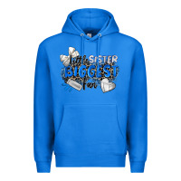 True Royal little sister biggest fan volleyball Premium Hoodie - Zillion Design Studio