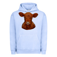 Pigment Grape Ice red angus calf Urban Hoodie - RanaPortraitStore