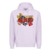 Lilac little sister biggest fan softball Premium Hoodie - Zillion Design Studio