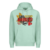 Seafoam little sister biggest fan softball Premium Hoodie - Zillion Design Studio