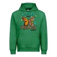 Emerald created with a purpose ephesians 2 10 Urban Hoodie - RanaPortraitStore