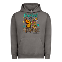 Pigment Tornado created with a purpose ephesians 2 10 Urban Hoodie - RanaPortraitStore