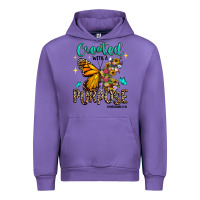 Tulip created with a purpose ephesians 2 10 Urban Hoodie - RanaPortraitStore