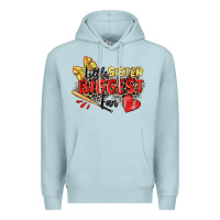 Blue Mist little sister biggest fan softball Premium Hoodie - Zillion Design Studio