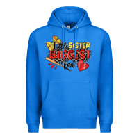 True Royal little sister biggest fan softball Premium Hoodie - Zillion Design Studio