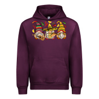 Mauve Wine mexican gnomes Urban Hoodie - Zillion Design Studio