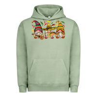 Pigment Oil Green mexican gnomes Urban Hoodie - Zillion Design Studio