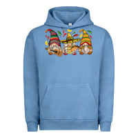 Pigment Pebble Blue mexican gnomes Urban Hoodie - Zillion Design Studio