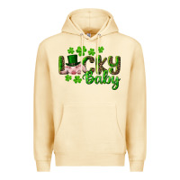 Lucky Baby With Pig Premium Hoodie | Teevron