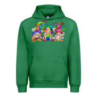 Emerald hippie gnomes Urban Hoodie - Zillion Design Studio