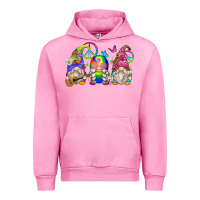 Fuchsia Pink hippie gnomes Urban Hoodie - Zillion Design Studio