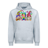 Heather Grey hippie gnomes Urban Hoodie - Zillion Design Studio