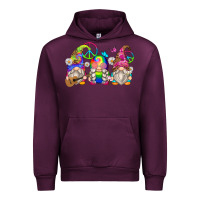 Mauve Wine hippie gnomes Urban Hoodie - Zillion Design Studio