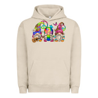 Pigment French Oak hippie gnomes Urban Hoodie - Zillion Design Studio