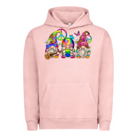 Pigment Salmon hippie gnomes Urban Hoodie - Zillion Design Studio