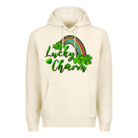 Tofu Lucky charm rainbow and shamrocks Premium Hoodie - RanaPortraitStore