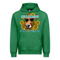 Emerald not my pasture not my bullshit Urban Hoodie - texasbilliewilder