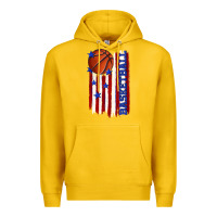 Lemon basketball american flag Premium Hoodie - texasbilliewilder