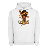 Pigment Lunar Rock october girl afro woman fall Urban Hoodie - texasbilliewilder