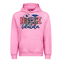 Fuchsia Pink nurse educator Urban Hoodie - RanaPortraitStore