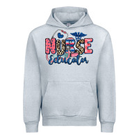 Heather Grey nurse educator Urban Hoodie - RanaPortraitStore