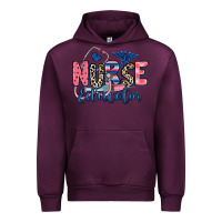 Mauve Wine nurse educator Urban Hoodie - RanaPortraitStore