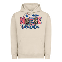Pigment French Oak nurse educator Urban Hoodie - RanaPortraitStore