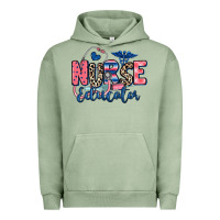 Pigment Oil Green nurse educator Urban Hoodie - RanaPortraitStore