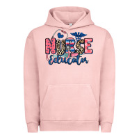 Pigment Salmon nurse educator Urban Hoodie - RanaPortraitStore