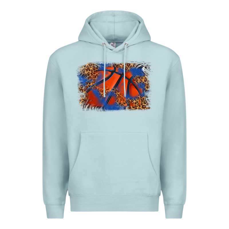 Basketball Background Premium Hoodie by texasbilliewilder | Teevron