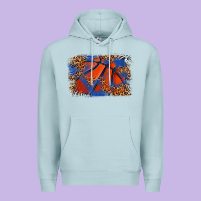 Basketball Background Premium Hoodie Designed By Texasbilliewilder