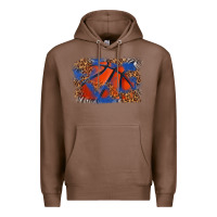 Chestnut basketball background Premium Hoodie - texasbilliewilder