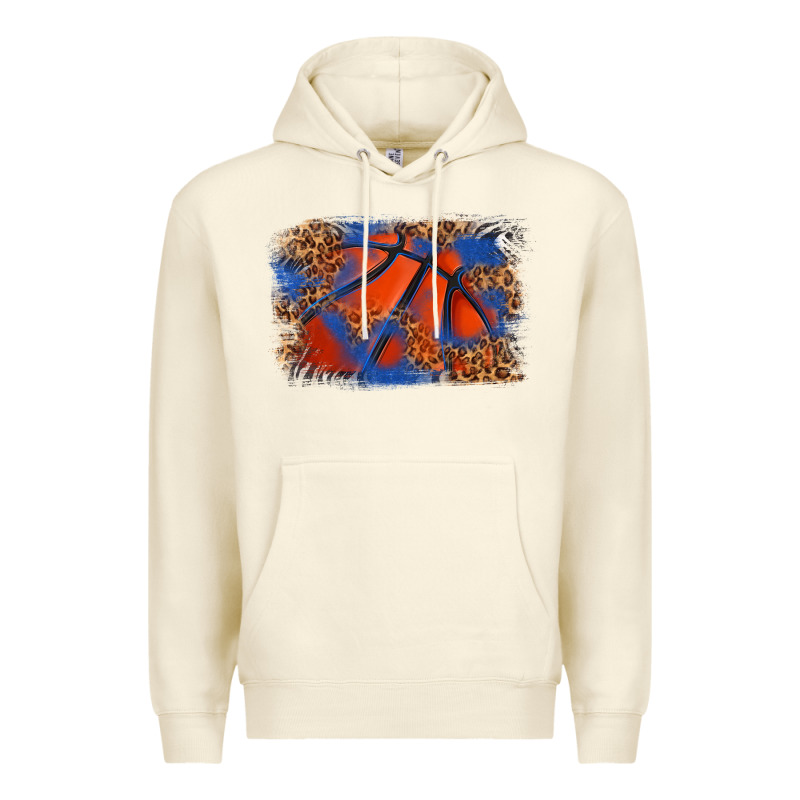 Basketball Background Premium Hoodie by texasbilliewilder | Teevron
