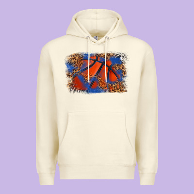 Basketball Background Premium Hoodie Designed By Texasbilliewilder