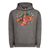 Pigment Tornado pink christmas black girl sneakers Urban Hoodie - RanaPortraitStore