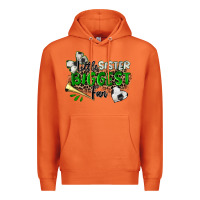 Carrot little sister biggest fan soccer Premium Hoodie - Zillion Design Studio