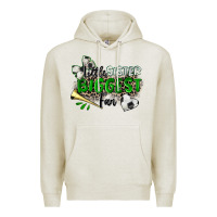 Oatmeal Heather little sister biggest fan soccer Premium Hoodie - Zillion Design Studio