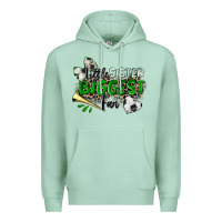 Seafoam little sister biggest fan soccer Premium Hoodie - Zillion Design Studio