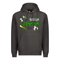 Smoke little sister biggest fan soccer Premium Hoodie - Zillion Design Studio