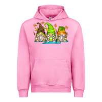 Fuchsia Pink frog gnomes Urban Hoodie - Zillion Design Studio