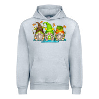 Heather Grey frog gnomes Urban Hoodie - Zillion Design Studio
