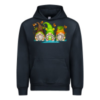 Navy frog gnomes Urban Hoodie - Zillion Design Studio