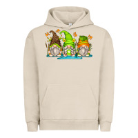 Pigment French Oak frog gnomes Urban Hoodie - Zillion Design Studio