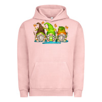 Pigment Salmon frog gnomes Urban Hoodie - Zillion Design Studio