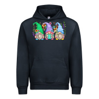 Navy floral gnomes Urban Hoodie - Zillion Design Studio