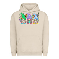 Pigment French Oak floral gnomes Urban Hoodie - Zillion Design Studio
