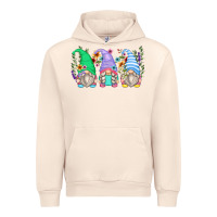 Sandshell floral gnomes Urban Hoodie - Zillion Design Studio