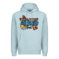 Blue Mist little sister biggest fan football Premium Hoodie - Zillion Design Studio